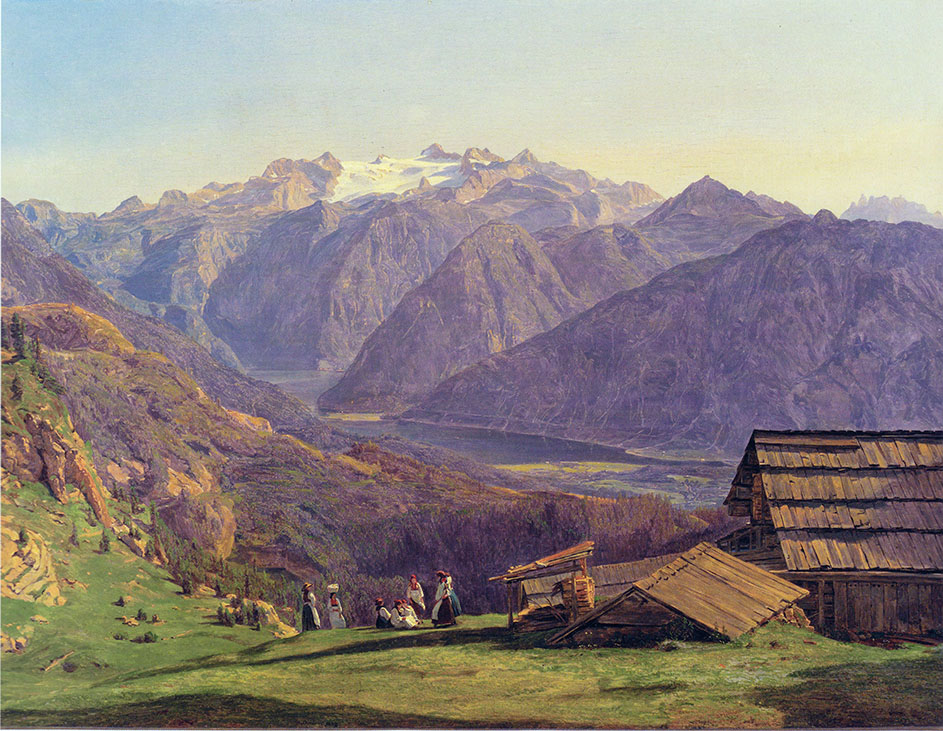 View of the Dachstein